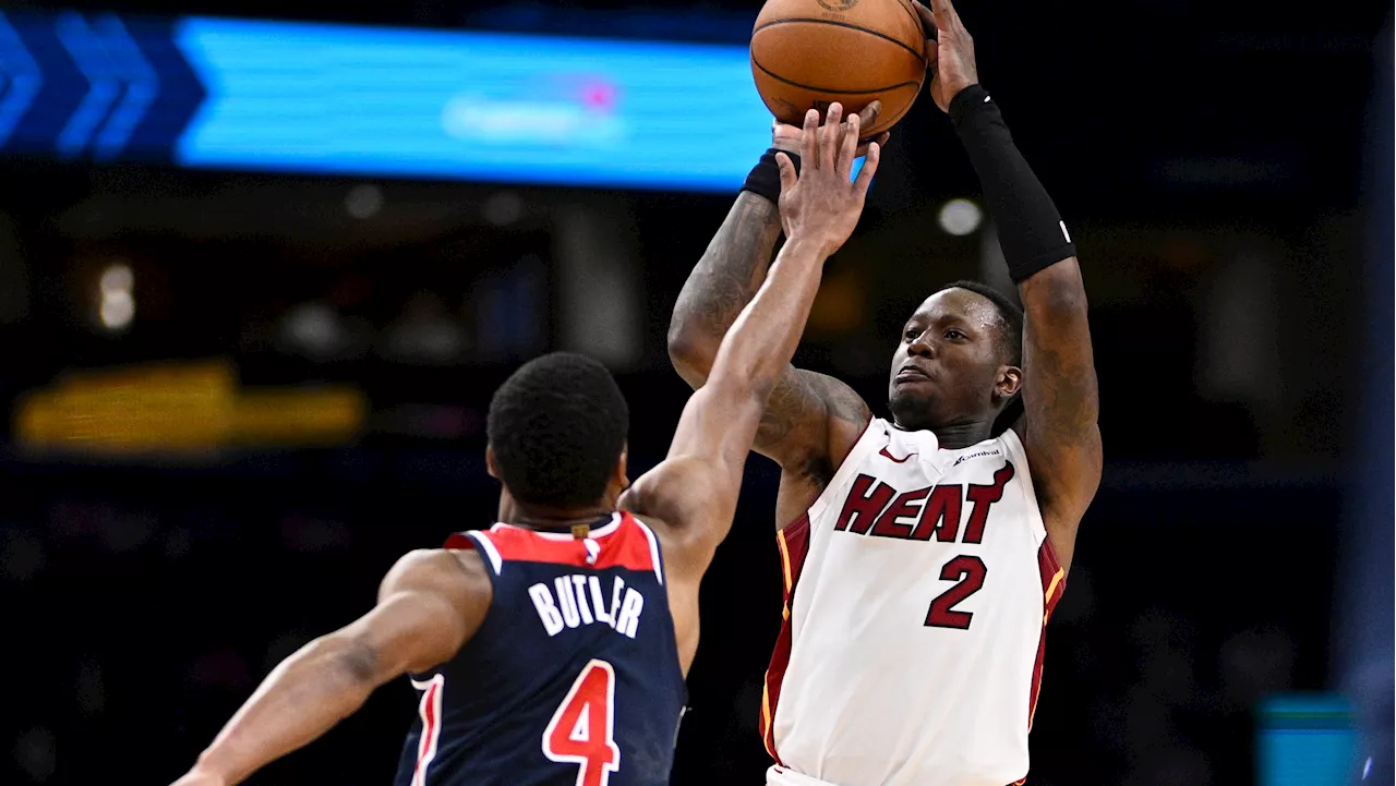 Rozier, Adebayo help Heat outlast Wizards, move closer to sixth-place Indiana