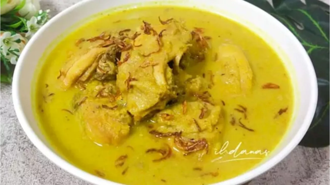 Resep Simple Opor Ayam Bumbu Kuning Spesial Khas Lebaran