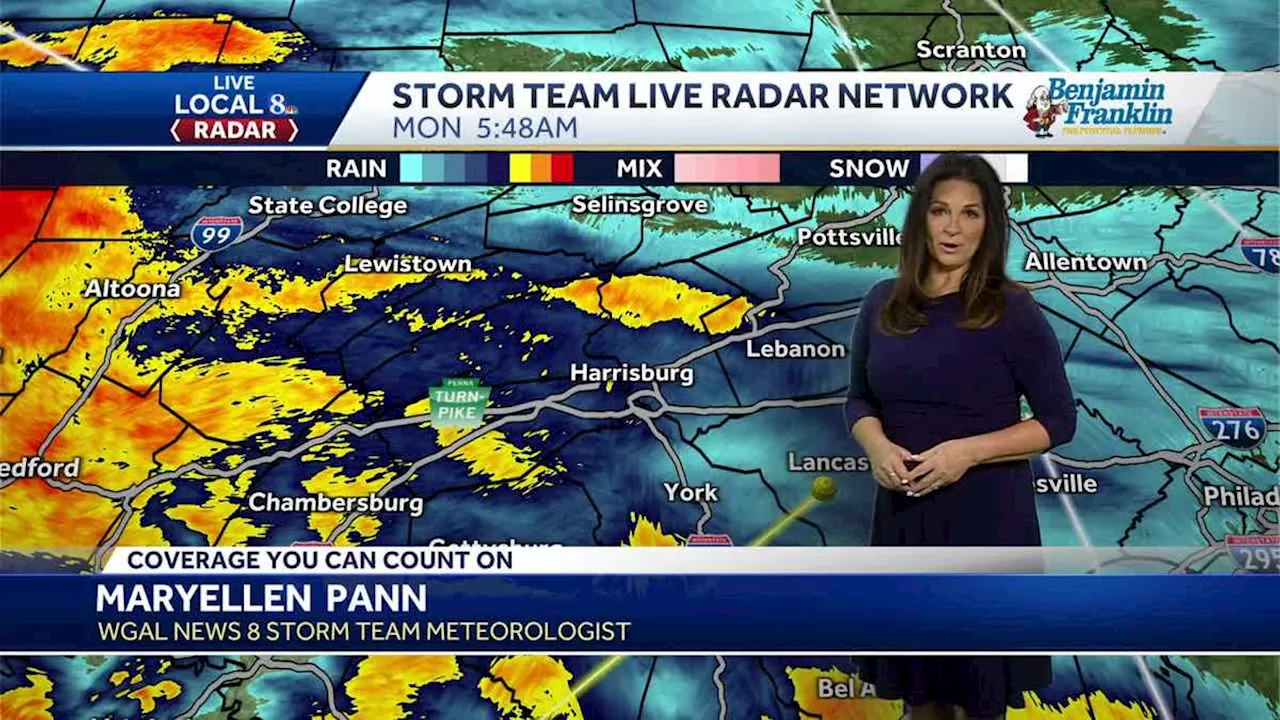 Weather forecast for the first week of April in South-Central Pennsylvania