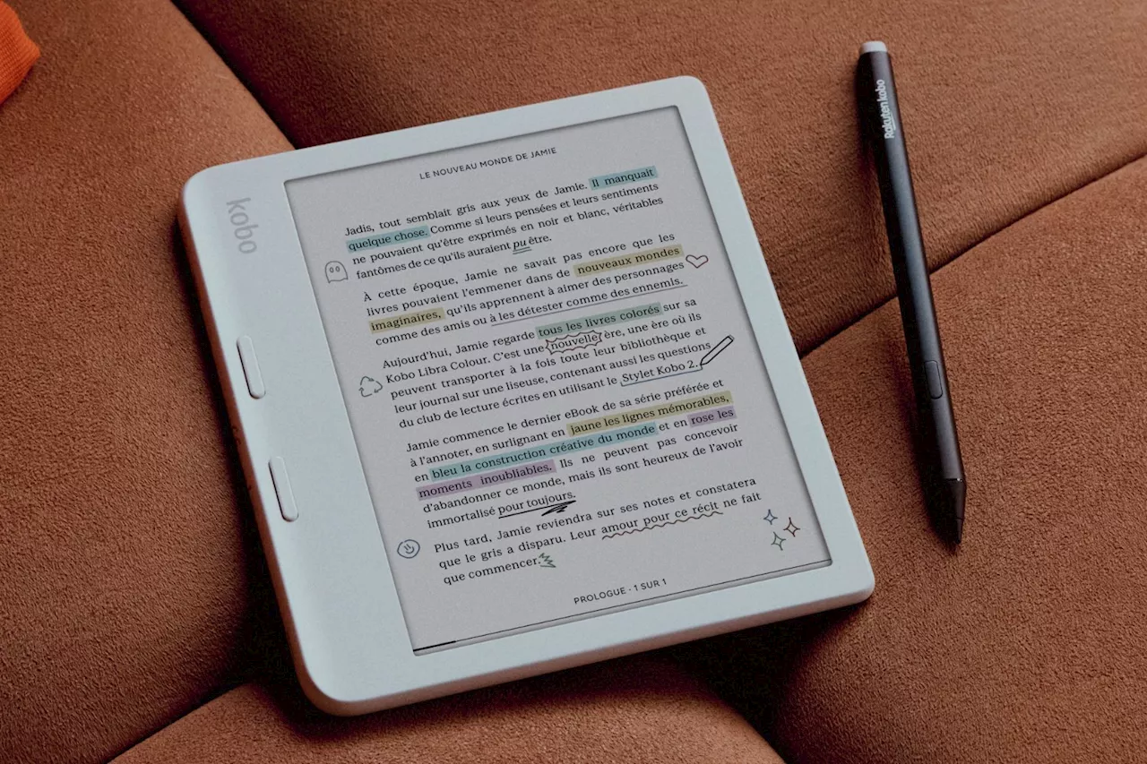 Des liseuses avec des écrans couleur et des prix abordables chez Kobo