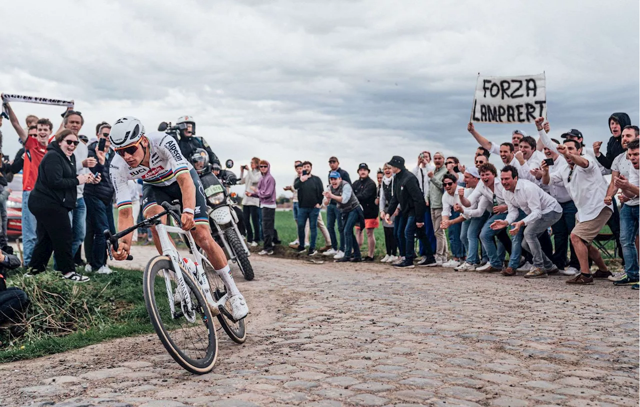 Le mystère du dangereux lancer de casquette en direction du vélo de Mathieu van der Poel