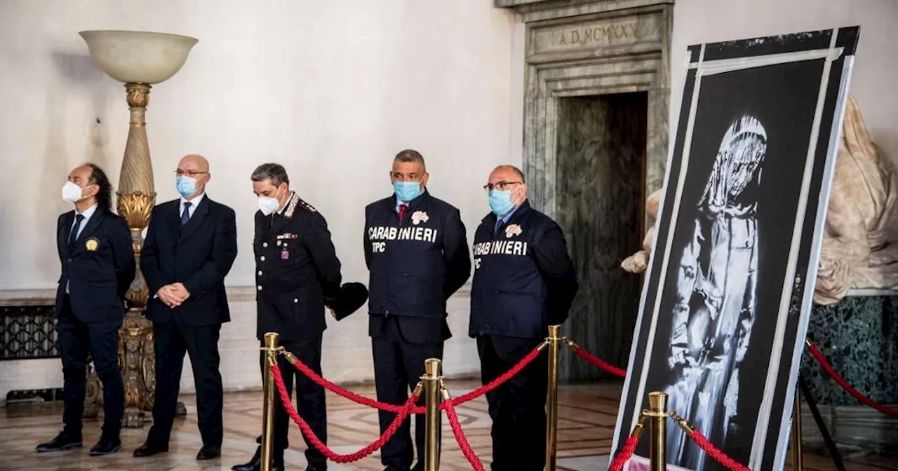 Carabinieri, recuperati in un anno 105 mila opere culturali