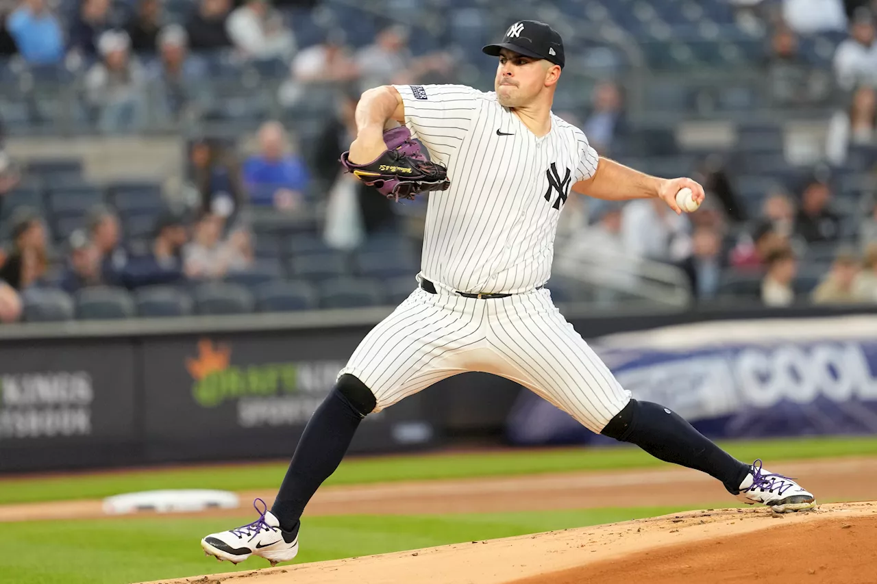 Rodon's gem fuels Yankees to 10th win of 2024, 3-2 over Marlins