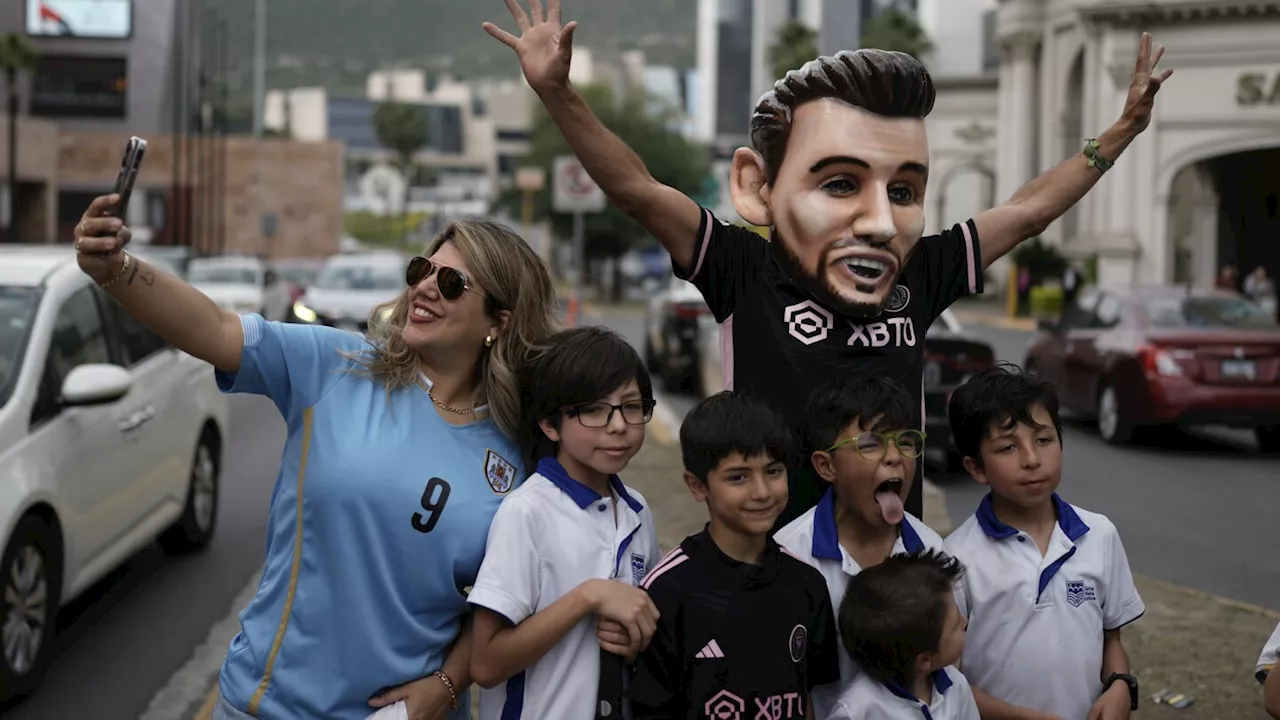 Fans of Lionel Messi eagerly await Inter Miami's arrival in Monterrey