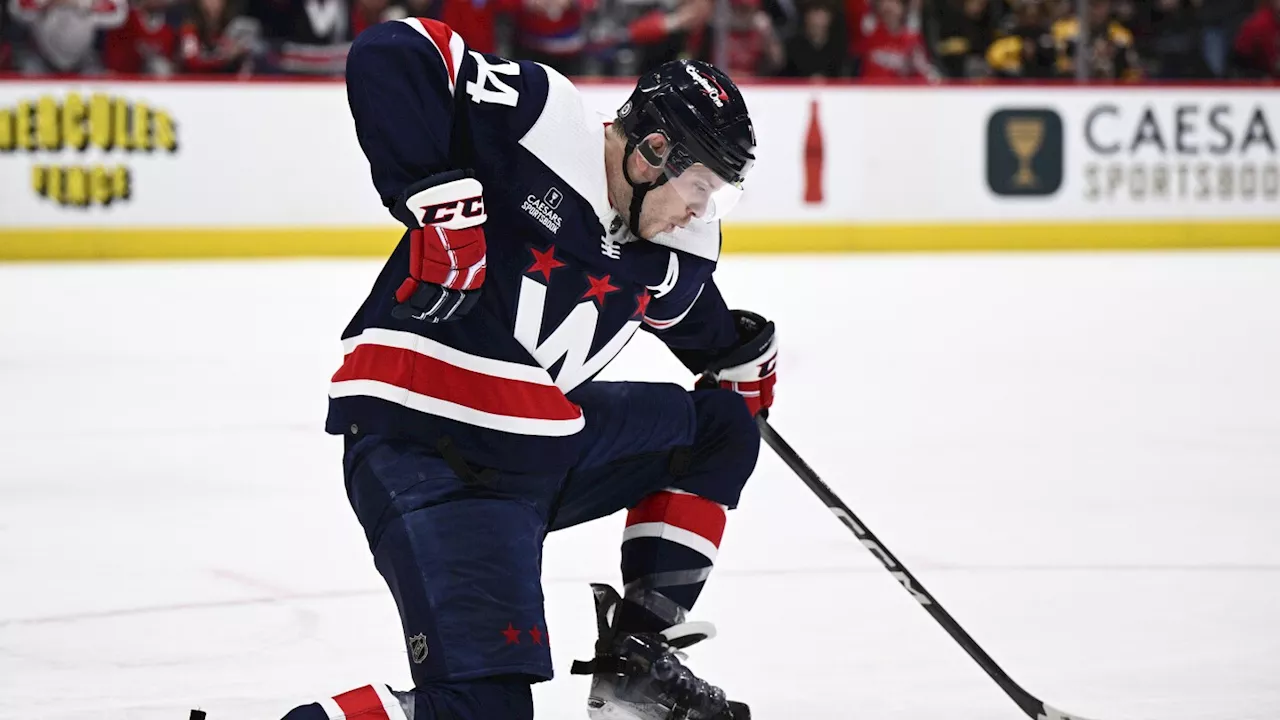 Washington Capitals defenseman John Carlson celebrates milestone in NHL career