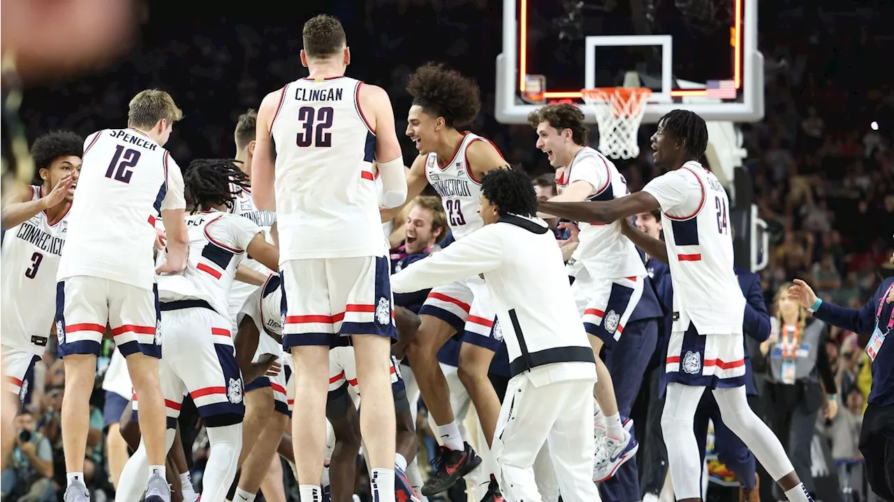 In photos: UConn beats Purdue to win back-to-back NCAA championships