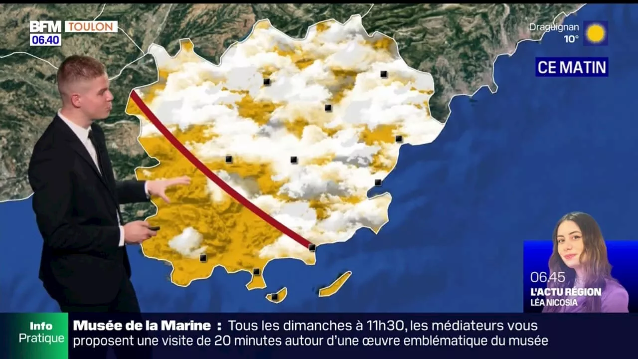 Météo Var: ciel partagé entre nuages et éclaircies, 20°C au Lavandou