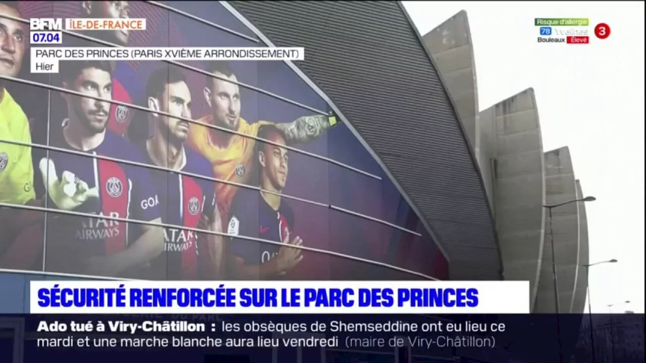 PSG-Barcelone: sécurité renforcée ce mercredi autour du Parc des Princes