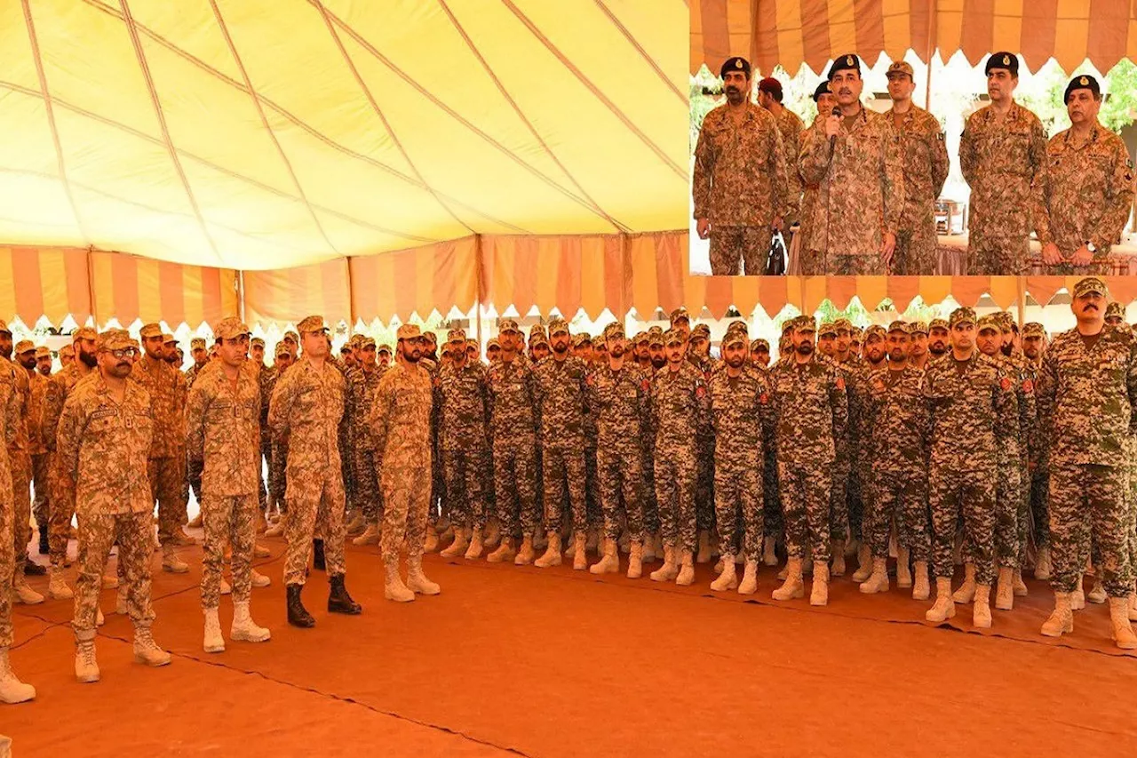 COAS Gen Munir celebrates Eid-ul-Fitr with front line troops in North Waziristan