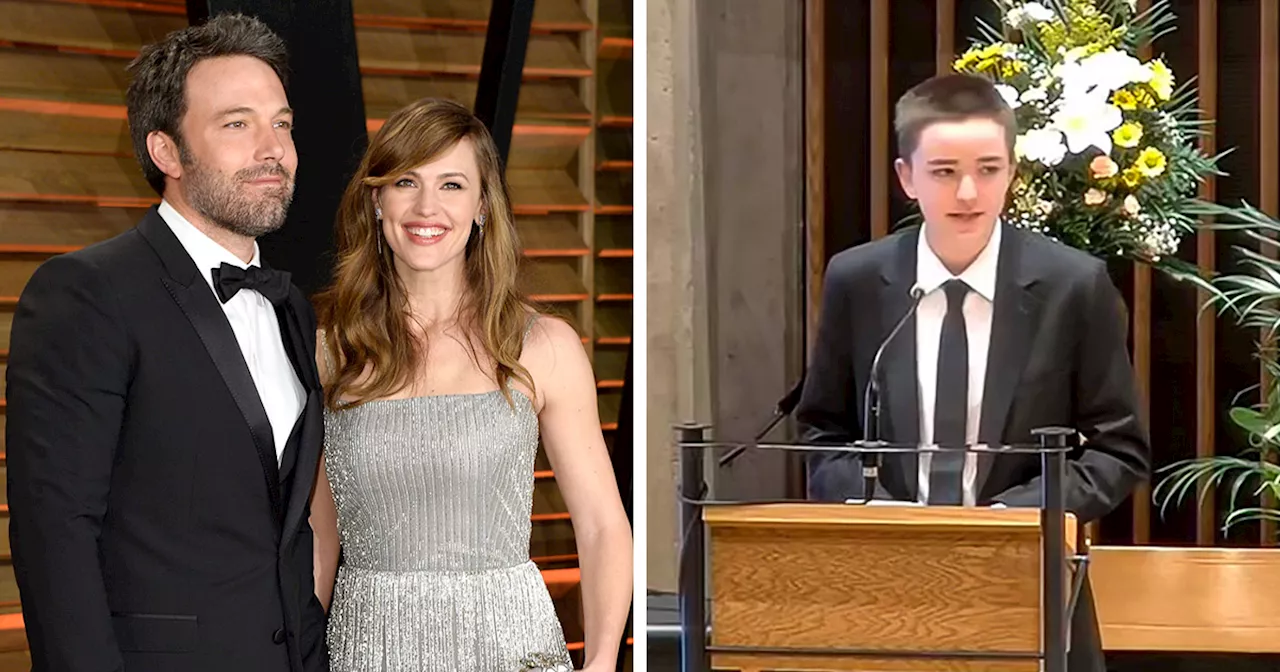 Ben Affleck and Jennifer Garner's Child Makes Public Debut with New Name at Memorial Service