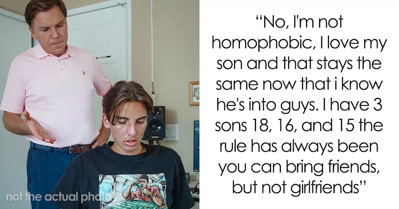 Dad Doesn’t Allow Girlfriends On Boys’ Trip, Son Takes His Secret Boyfriend And Gets Sent Home