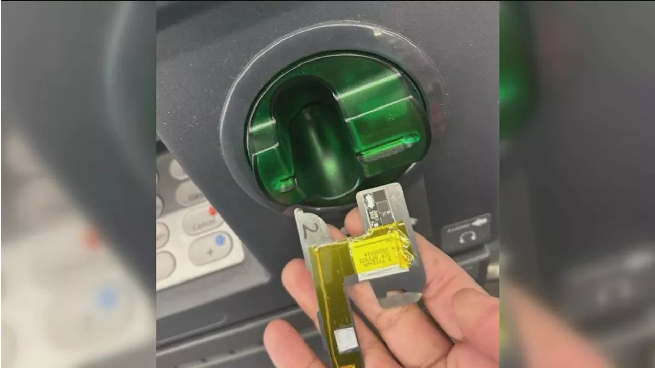 Man says his card was stuck in card skimmer in ATM at Hillcrest CVS