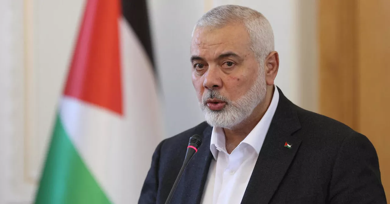 Hamas says Israeli airstrike kills 3 sons of the group's political leader Ismail Haniyeh in Gaza