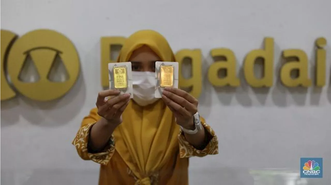 Berkah Lebaran Harga Emas di Pegadaian Makin Kinclong, Jadi Rp1,3 Juta