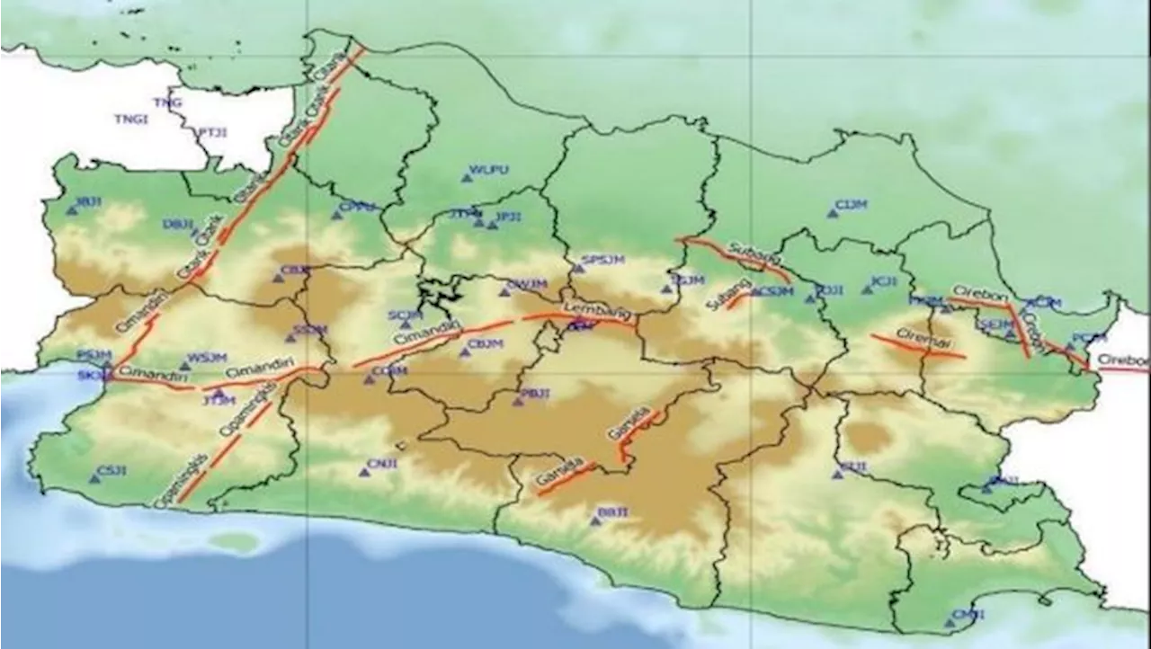 BRIN Petakan Sesar di Jawa, Ungkap Gempa M7 Bisa Hantam Wilayah RI Ini