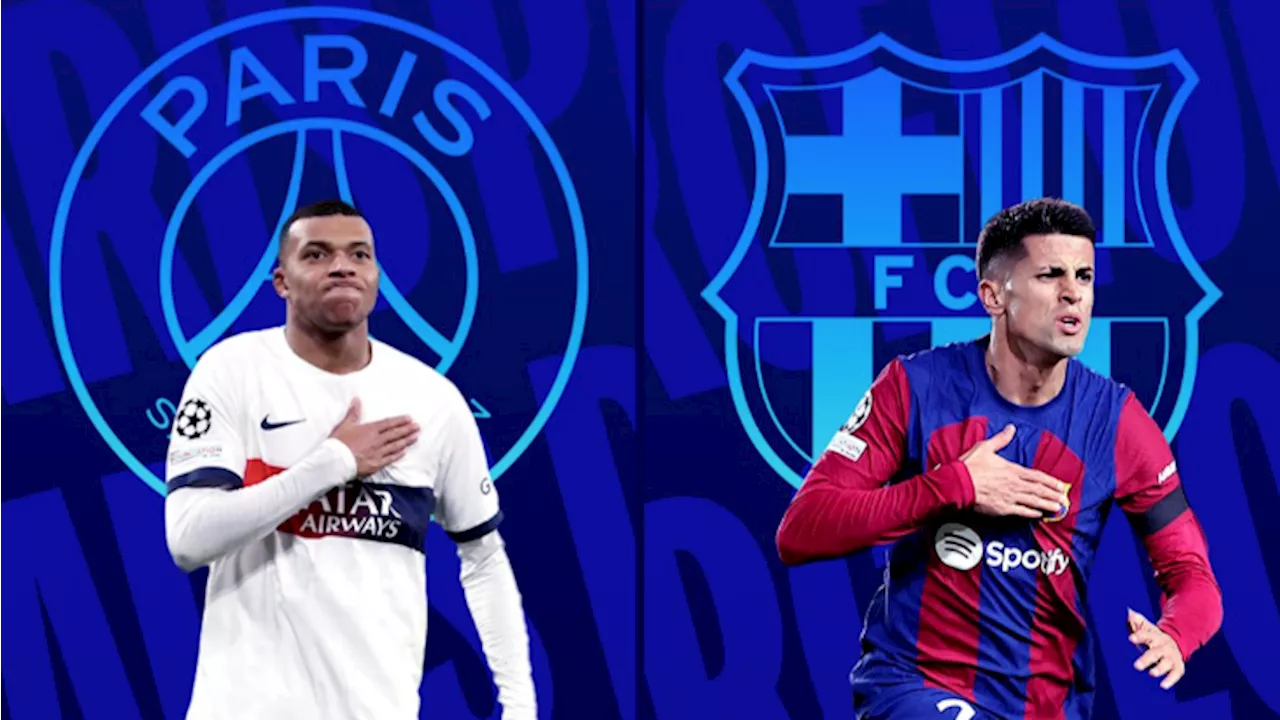 PSG x Barcelona: horário e onde assistir às quartas de final da Champions League