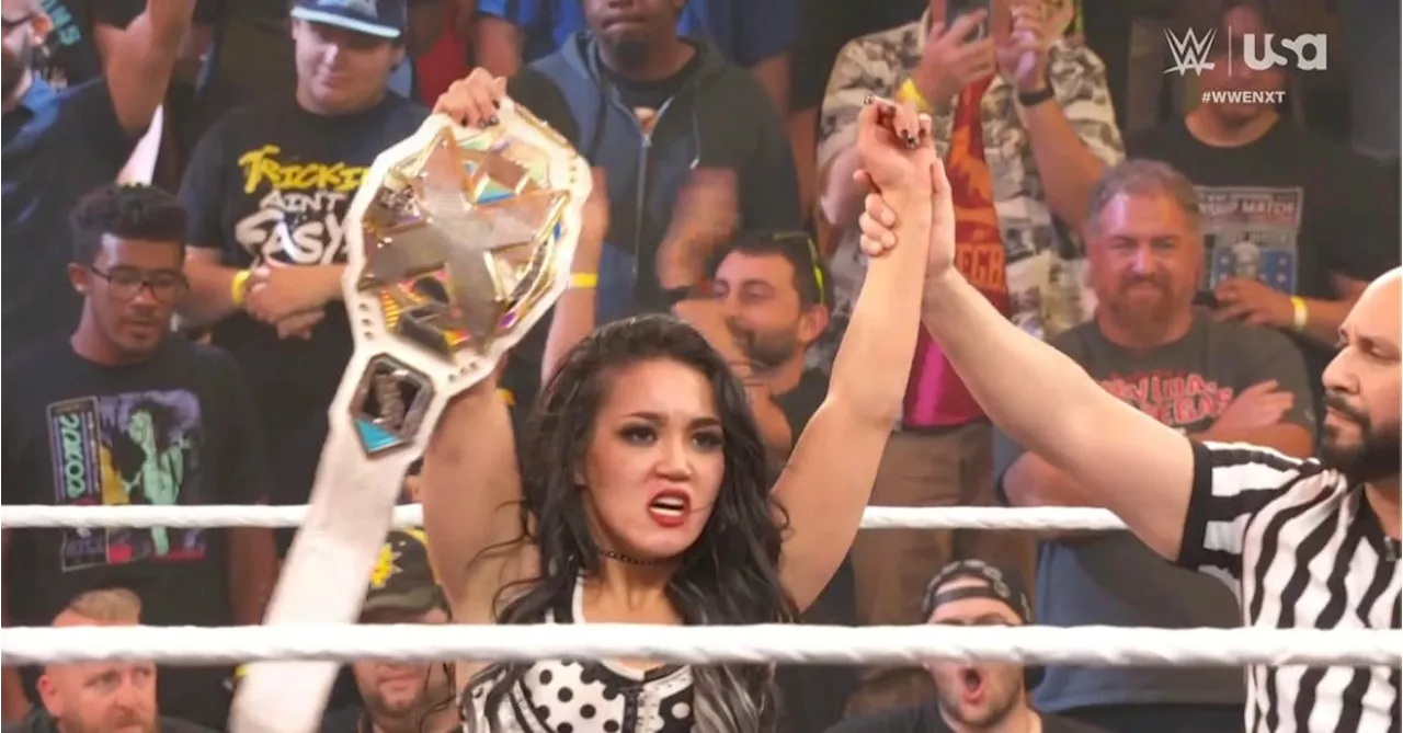 WWE's Roxanne Perez Gets Some Unexpected Help to Retain NXT Women's Title Against Natalya