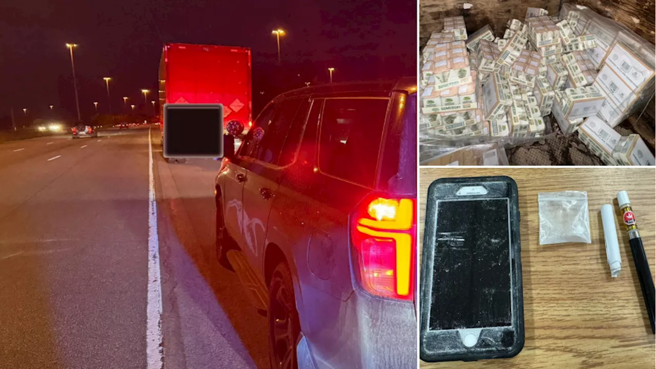 Ontario truck driver facing 14 charges, including cocaine possession on Hwy. 417