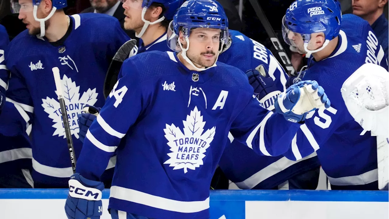 Auston Matthews leads Toronto Maple Leafs to victory over New Jersey