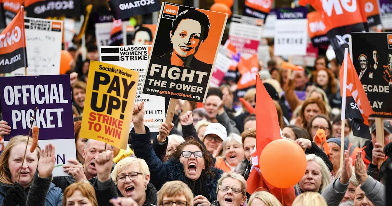 Care workers in Glasgow demand settlement for equal pay disputes