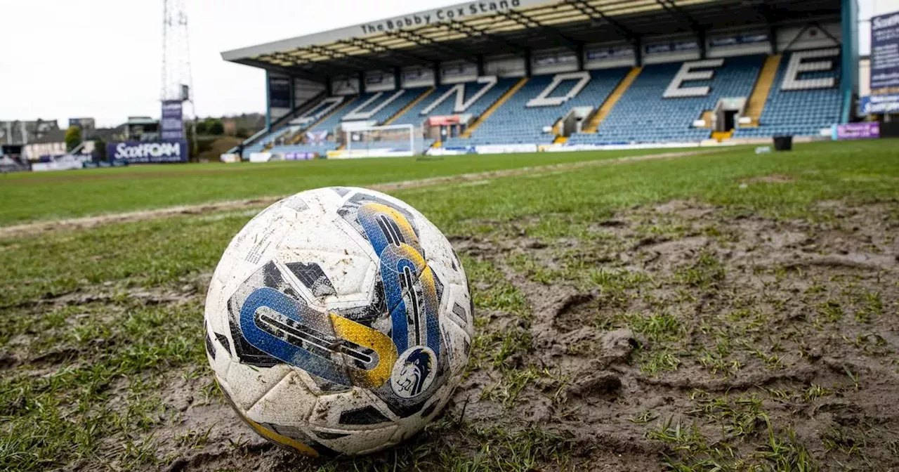 Glimpse of Dundee vs Rangers pitch before inspection at Dens Park