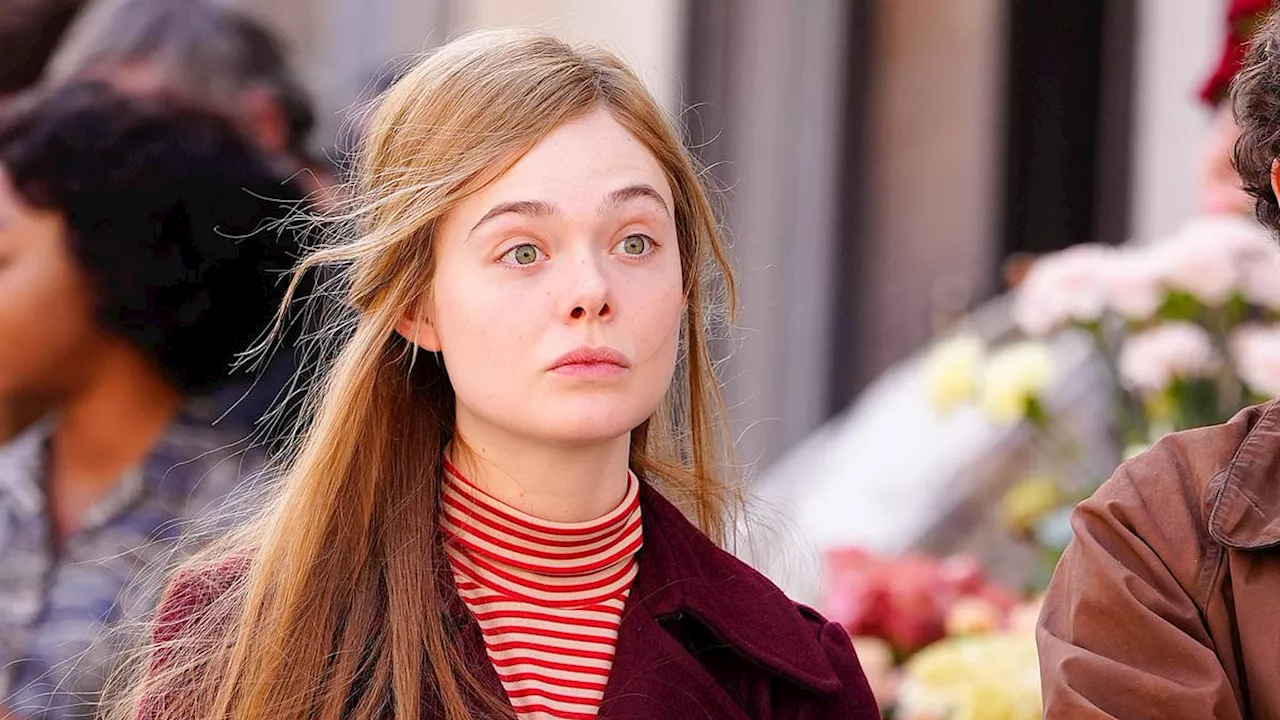 Elle Fanning celebrates 26th birthday filming Bob Dylan biopic A Complete Unknown with Timothee...