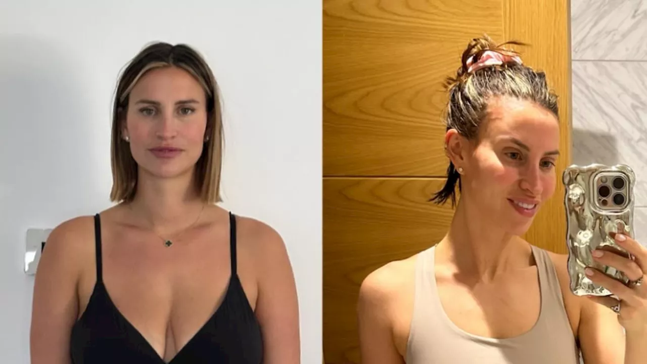 Ferne McCann showcases her incredible 2.5 stone weight loss after an eight-month postpartum...