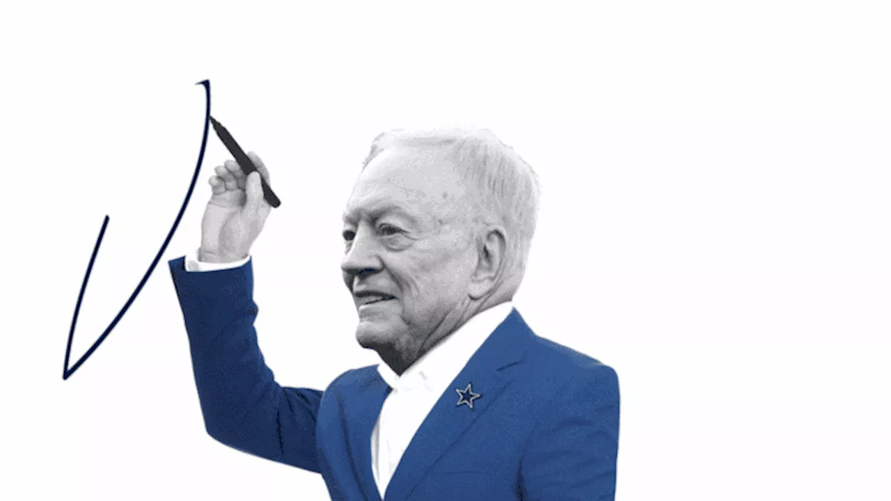 Cowboys owner Jerry Jones' viral doodles are more than meets the eye