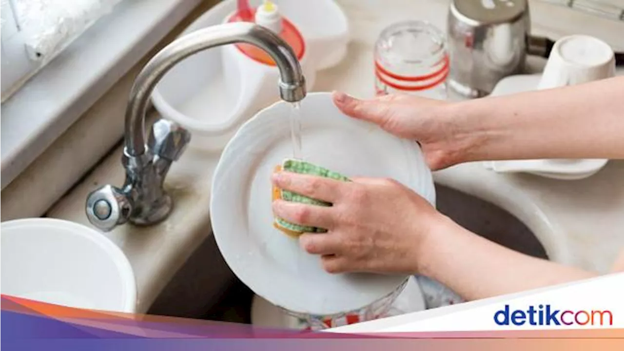 Lebaran Pasti Numpuk, Ini Tips Cuci Piring Kotor yang Benar dan Cepat