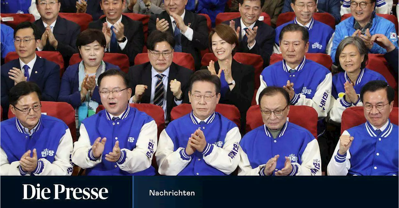 Südkorea: Opposition siegt laut Prognosen bei Parlamentswahl