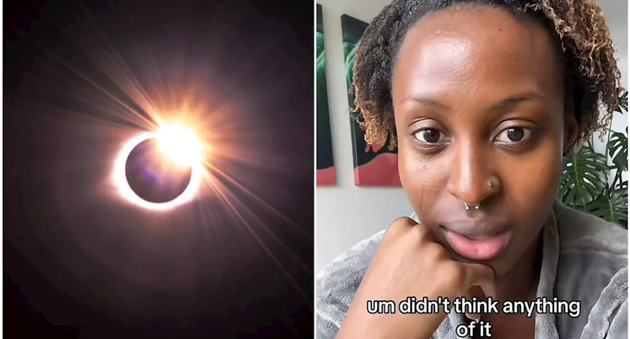 Eclipse Solar 2024: Influencer observa el fenómeno astronómico sin lentes y sufre lesiones en su ojo