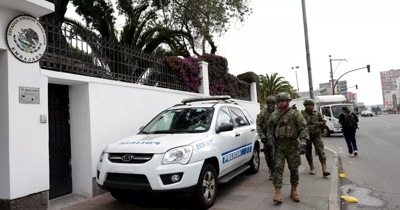 La OEA debate resolución que condena la irrupción en la embajada de México en Quito