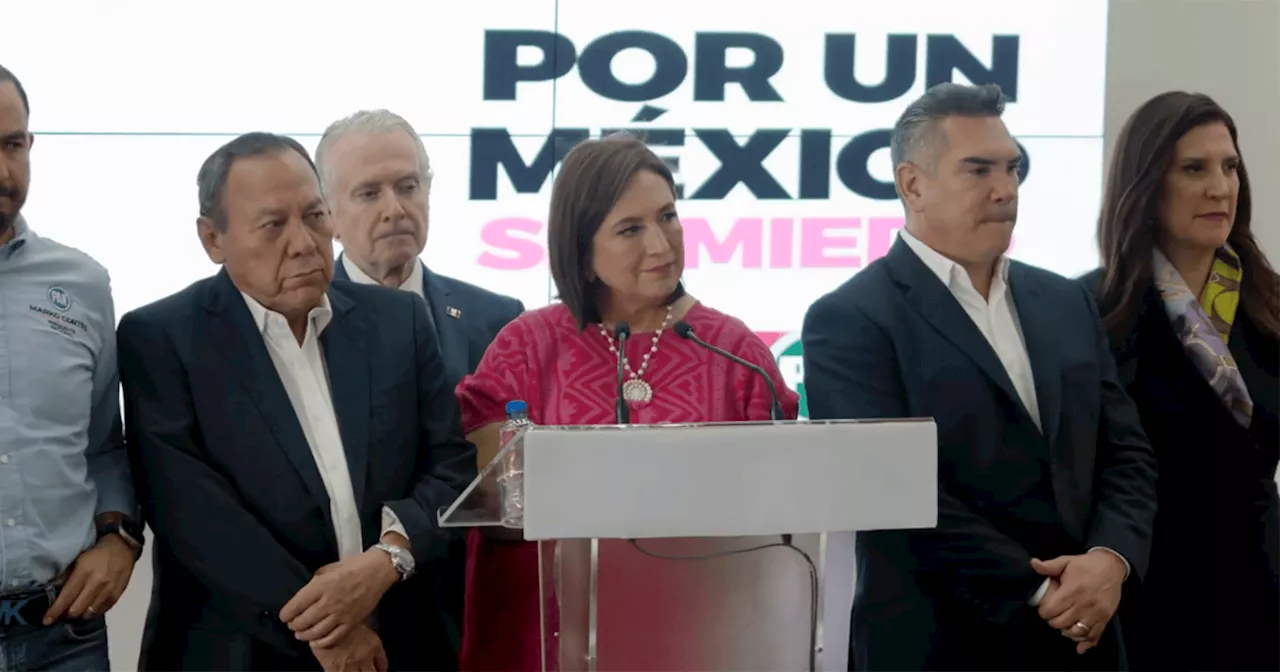 Xóchitl Gálvez pide al INE cancelar las conferencias mañaneras de López Obrador