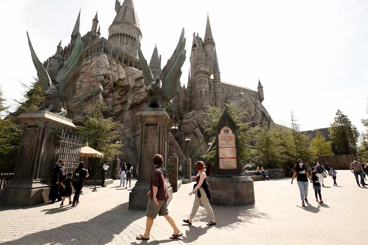 Passengers 'stranded' on Harry Potter ride for over an hour sue Universal Studios, claiming 'severe injuries'