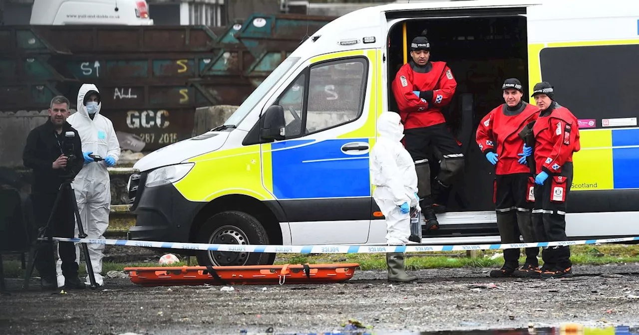 Forensic teams search Glasgow east end recycling centre after body found