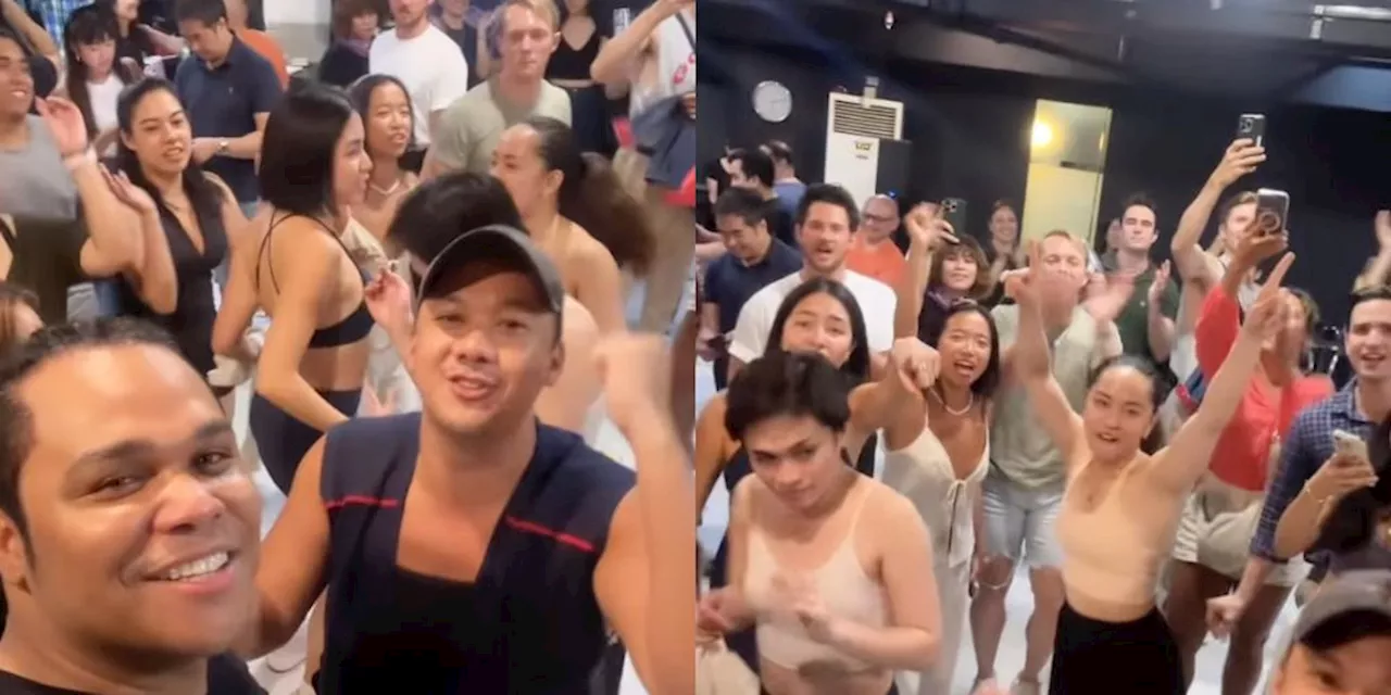 ‘Rent,’ 'Miss Saigon' cast members sing ‘Seasons of Love’ in backstage bonanza