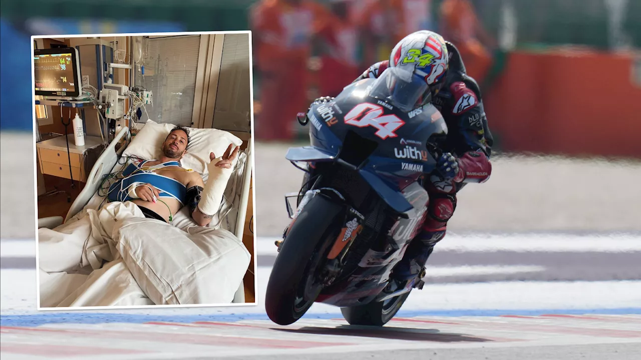 Schwerer Unfall beim Motocross-Training: Ex-MotoGP-Pilot Andrea Dovizioso im Krankenhaus