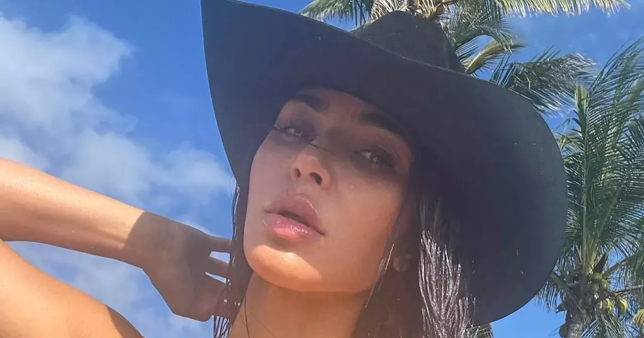 Kim Kardashian Praised for Sharing Rare Unedited Bikini Snap