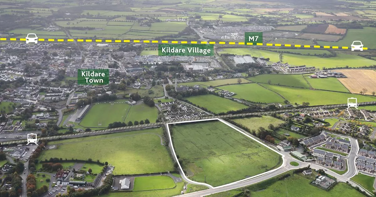 12.35-acre Site with Planning Permission for 168 Homes in Kildare Town