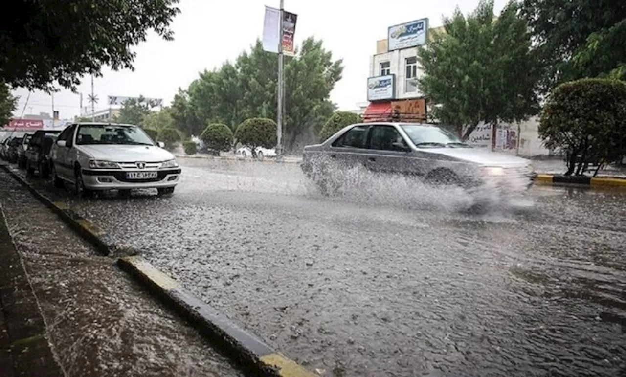 پیش‌بینی بارش‌های رگباری باران همراه با رعدوبرق در لرستان