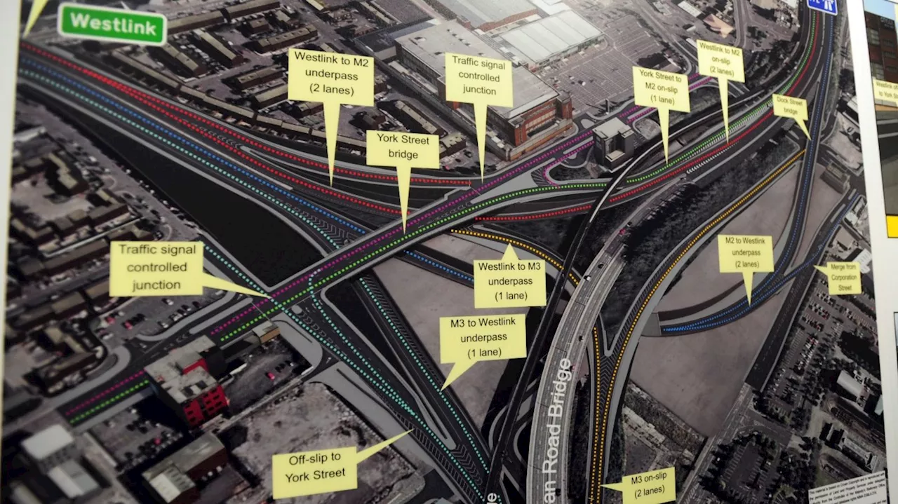 Work on Belfast's York Street motorway interchange delayed for 11 years