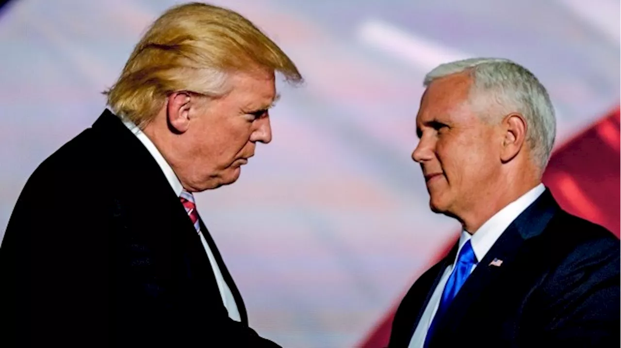 Mike Pence and Trump Revive Feud Over Abortion Ban