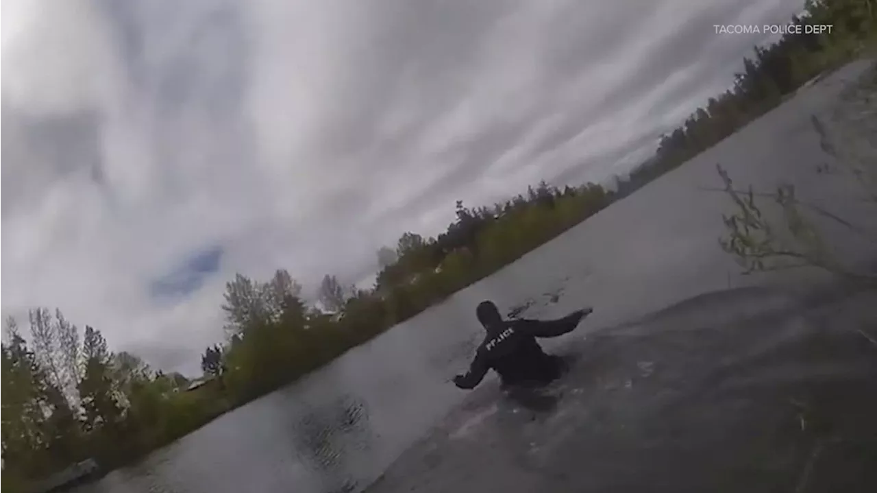 Tacoma police save drowning teen girl in new body camera video