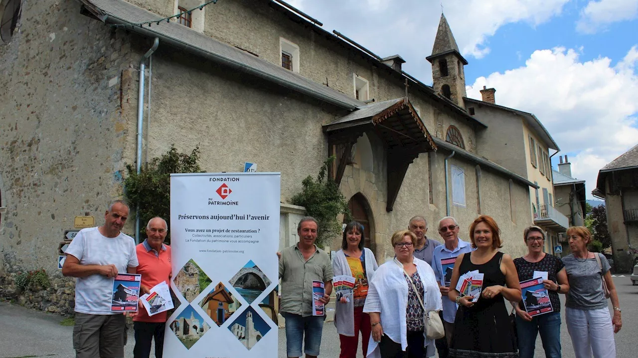 La rénovation de l'église de Faucon-de-Barcelonnette est en bonne voie