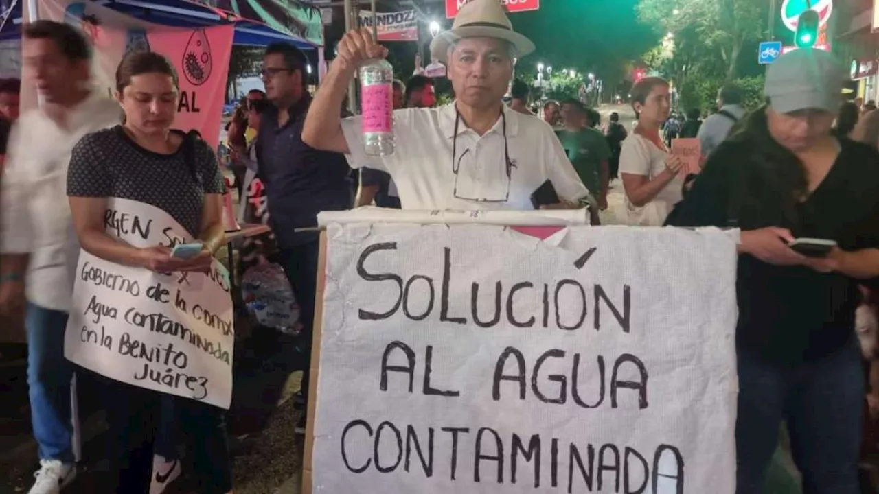 Vamos a emprender acciones legales: Taboada sobre agua contaminada en Benito Juárez