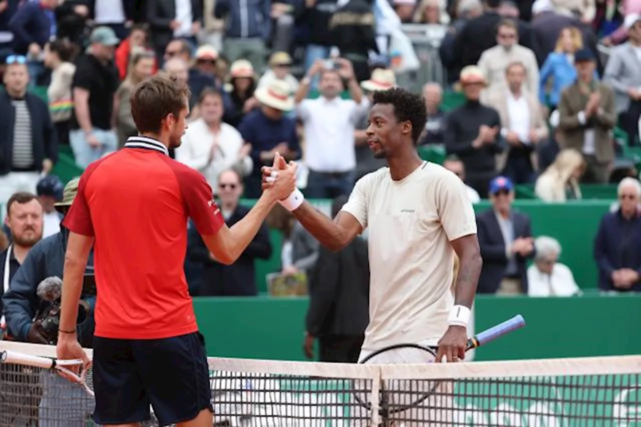 Medvedev trop fort pour Monfils au Masters 1000 de Monte-Carlo