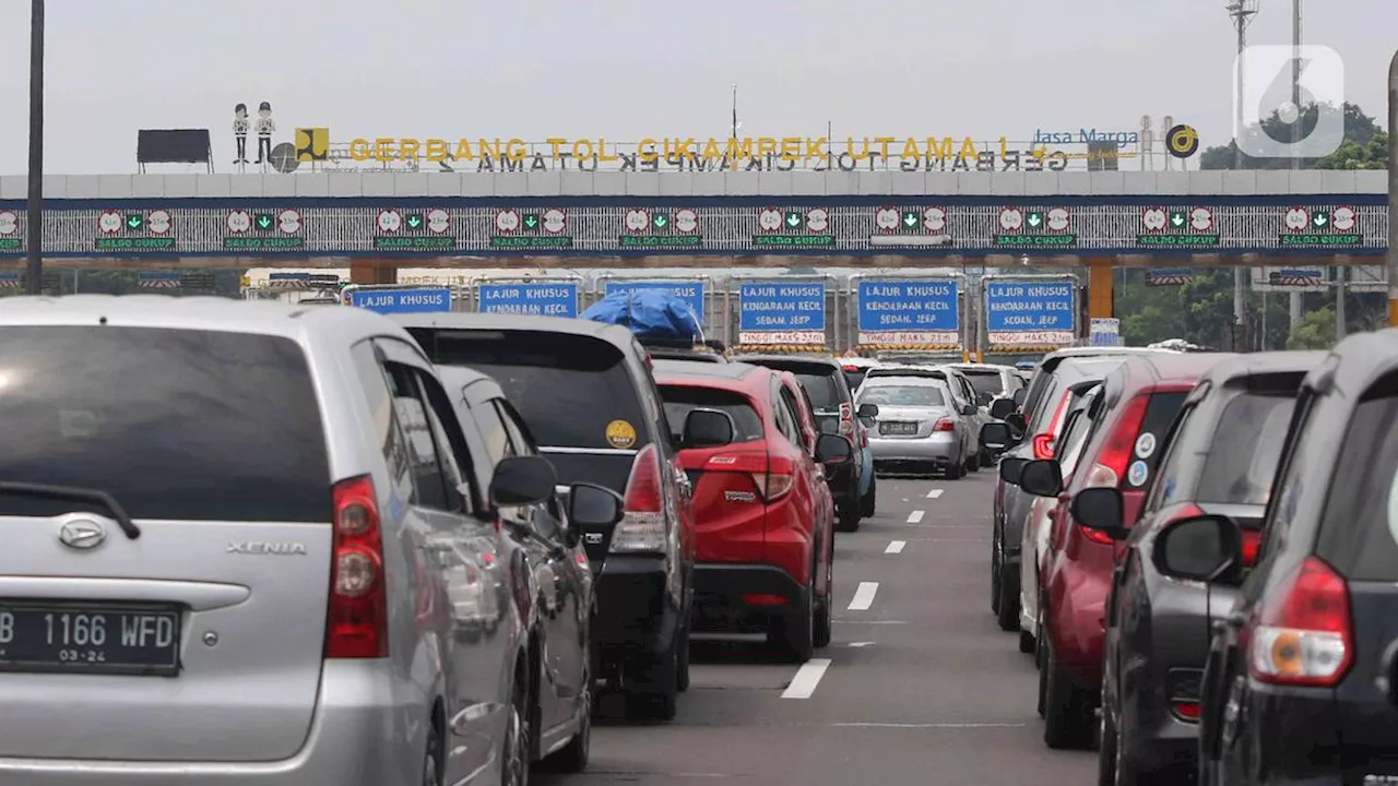 Jasa Marga Catat 1,3 Juta Kendaraan Meninggalkan Jabotabek Selama Puncak Arus Mudik Lebaran