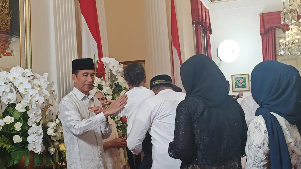 Presiden Jokowi dan Wapres Ma'ruf Amin Gelar Open House Idulfitri 1445 Hijriah