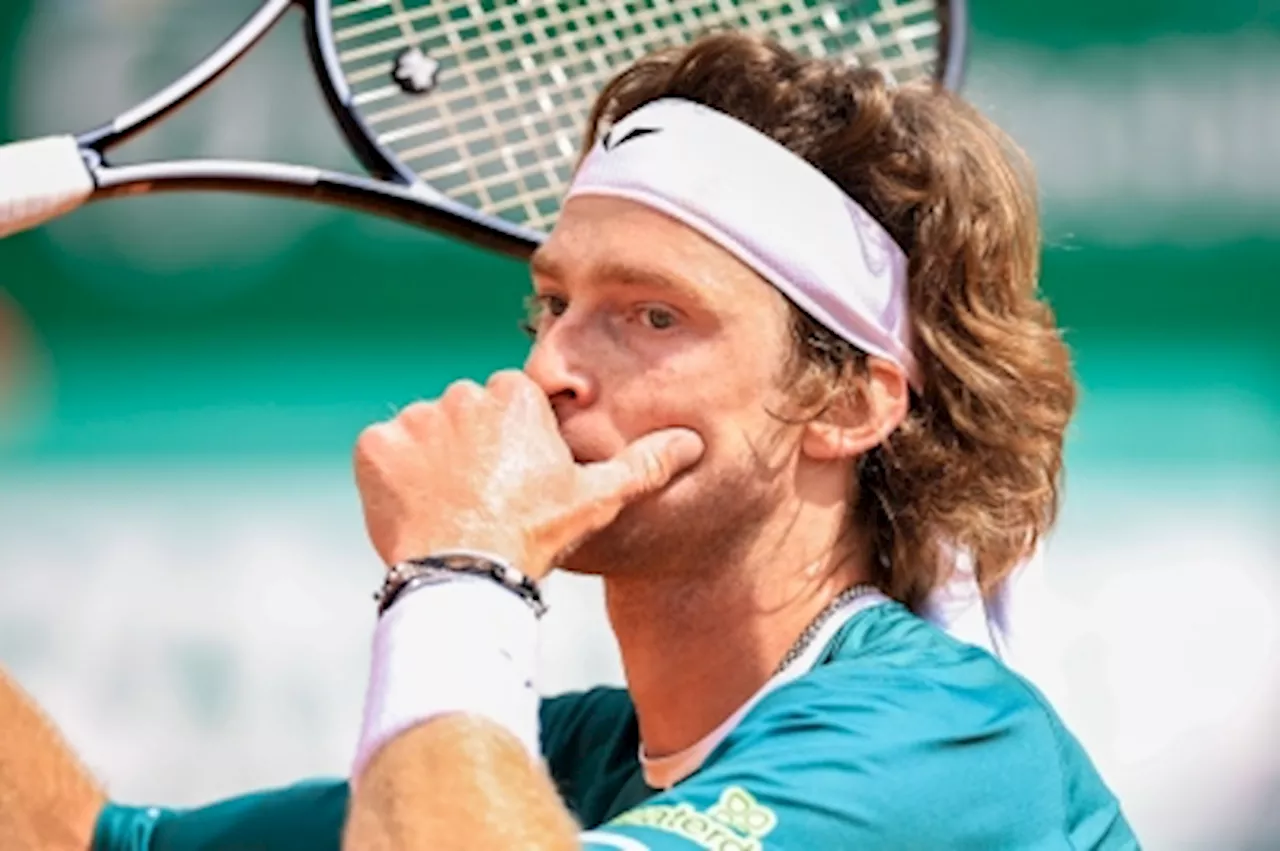 Defending champion Rublev dumped out of Monte Carlo Masters