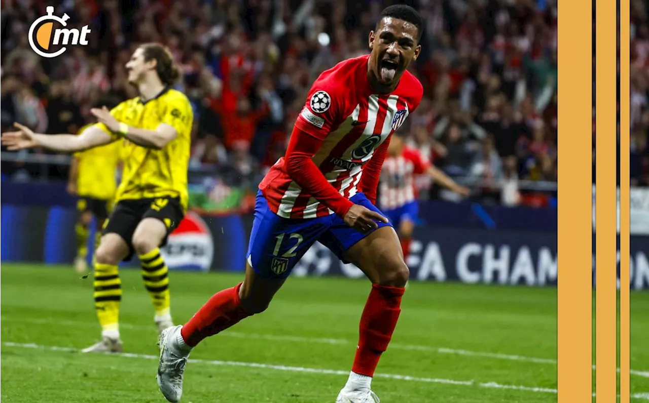 ¡Ilusión viva! Atlético de Madrid sueña en Champions tras doblegar al Borussia Dortmund